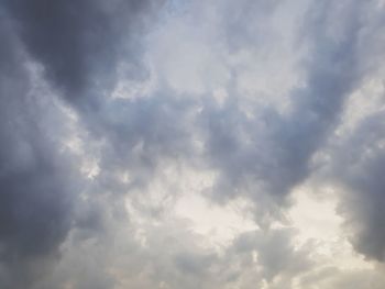 Low angle view of sky