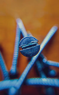 Close-up of metal