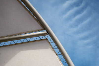 Low angle view of building against sky