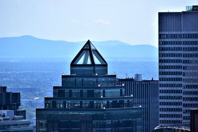 View of buildings in city