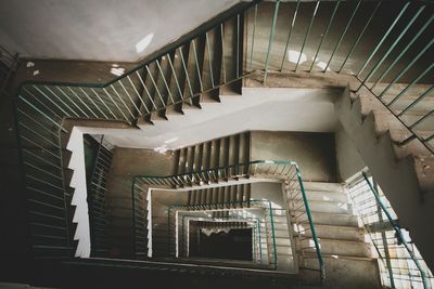 Low angle view of staircase