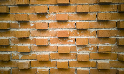 Full frame shot of brick wall