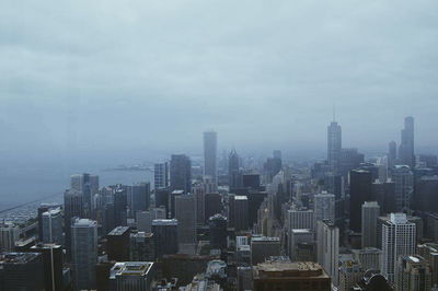 Aerial view of cityscape