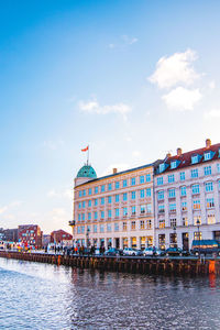 Buildings at waterfront