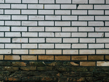 Full frame shot of brick wall