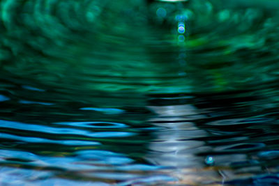 Full frame shot of water drop