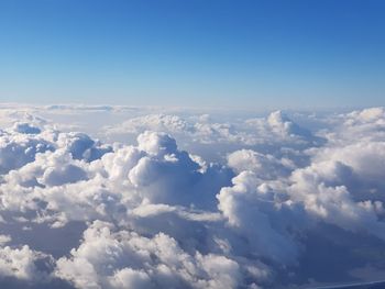 Low angle view of clouds in sky