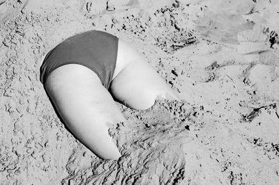 Close-up of woman in bikini