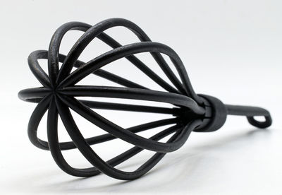 Close-up of electric lamp against white background