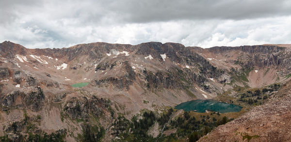 Grand teton mountain range 