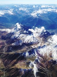 Aerial view of landscape