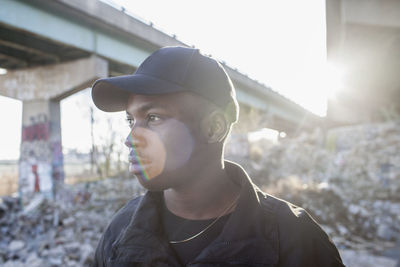 Portrait of a young man.