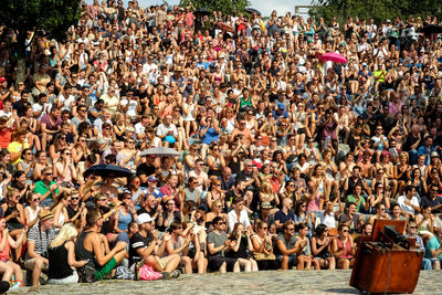 Audience at mauerpark