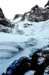 Scenic view of mountains