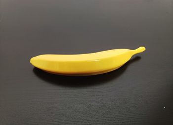 High angle view of yellow fruits on table