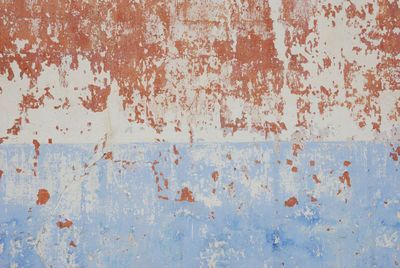 Full frame shot of weathered wall