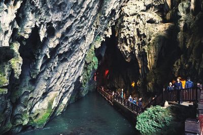 Scenic view of cave