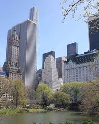 Modern buildings in city