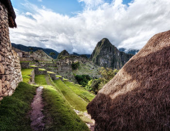 Panoramic view of landscape against sky