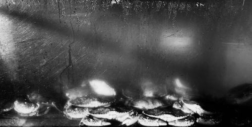 Full frame shot of wet fish in sea