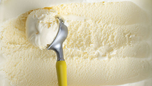 Close-up of ice cream