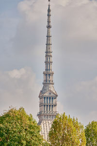 Low angle view of cathedral against sky