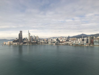 View of city at waterfront