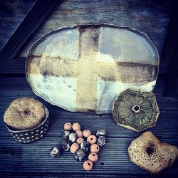 Close-up of wooden plank