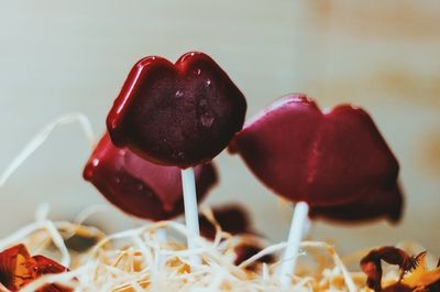 Close-up of candies