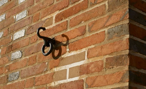 View of brick wall