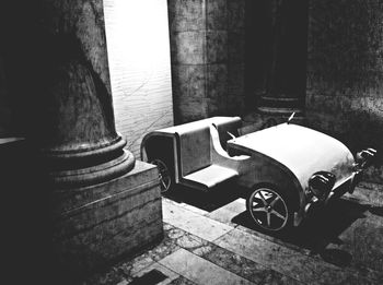 View of an abandoned building