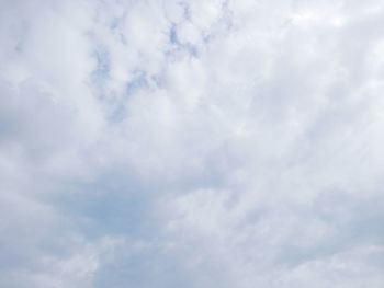 Low angle view of clouds in sky