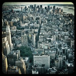 Aerial view of cityscape