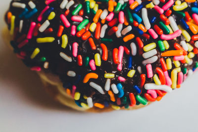 Close-up of multi colored candies