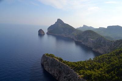 One beautiful coast on the mallorca