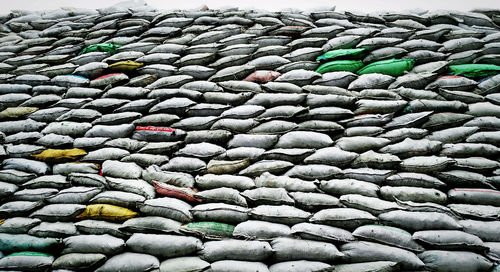 Full frame shot of stones