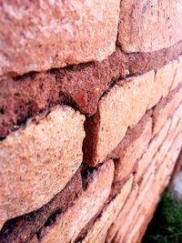 Full frame shot of stone wall