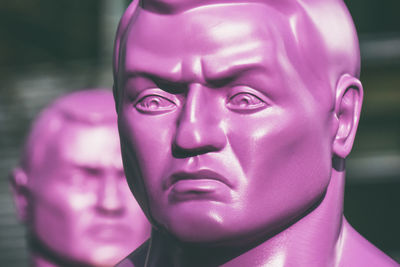 Close-up of statue