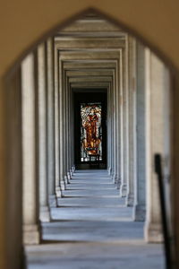 Corridor of building