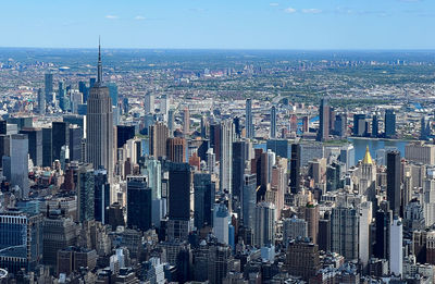 Aerial view of cityscape