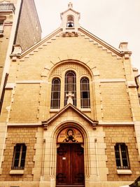 Low angle view of church