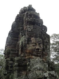 Low angle view of statue