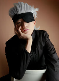 Gojo satoru cosplay. 