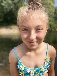 Portrait of a smiling girl