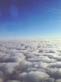 Scenic view of cloudy sky