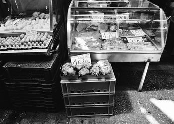 View of food in store