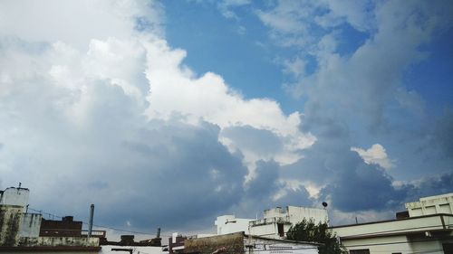 Panoramic view of city against sky