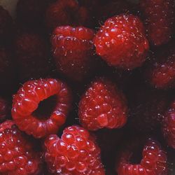 Full frame shot of strawberries