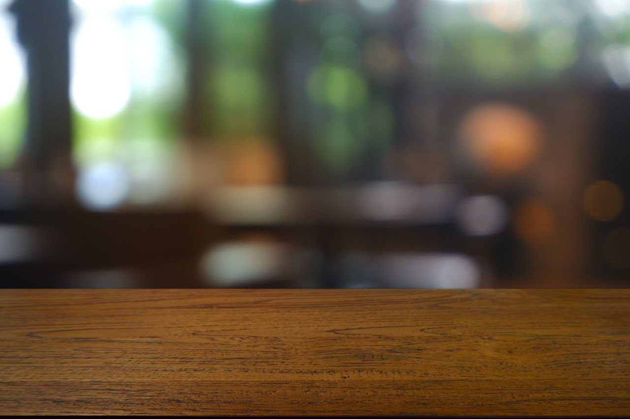 DEFOCUSED IMAGE OF WOOD