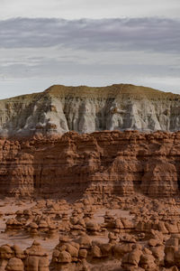 Goblin valley rock formation